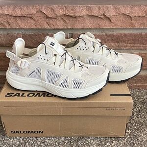 Salomon Cream/Off-White Trail Hybrid Sandals